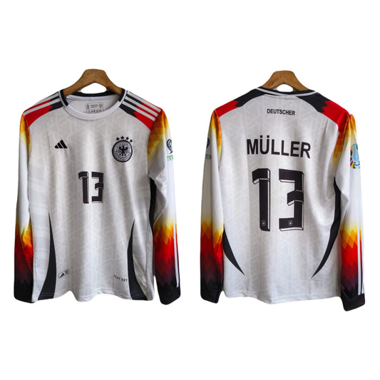Germany 2024 home jersey full sleeve muller - vintage fc
